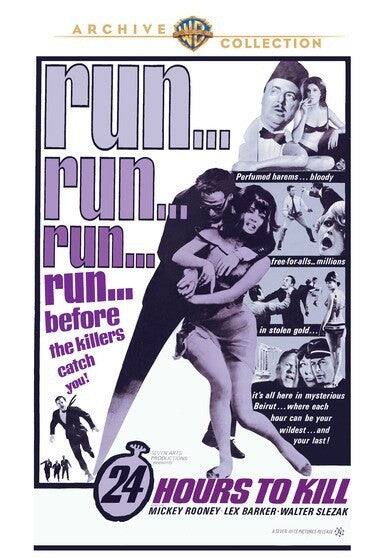 Front. 24 Hours to Kill - DVD.