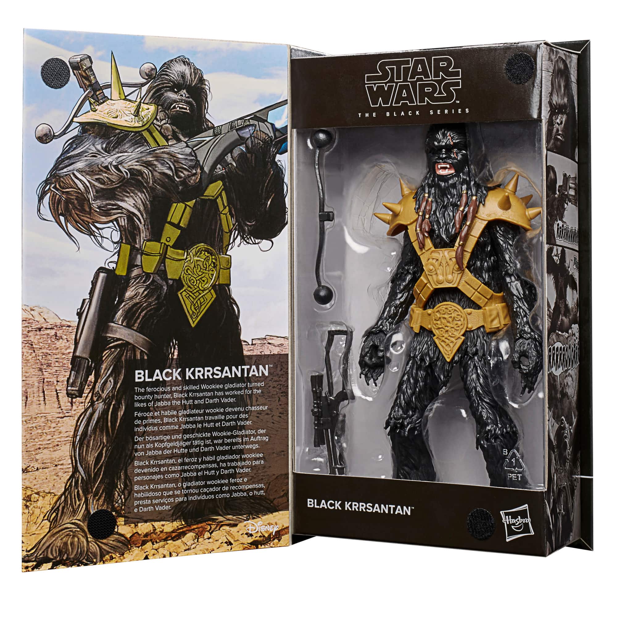 Front. Star Wars - The Black Series Black Krrsantan.