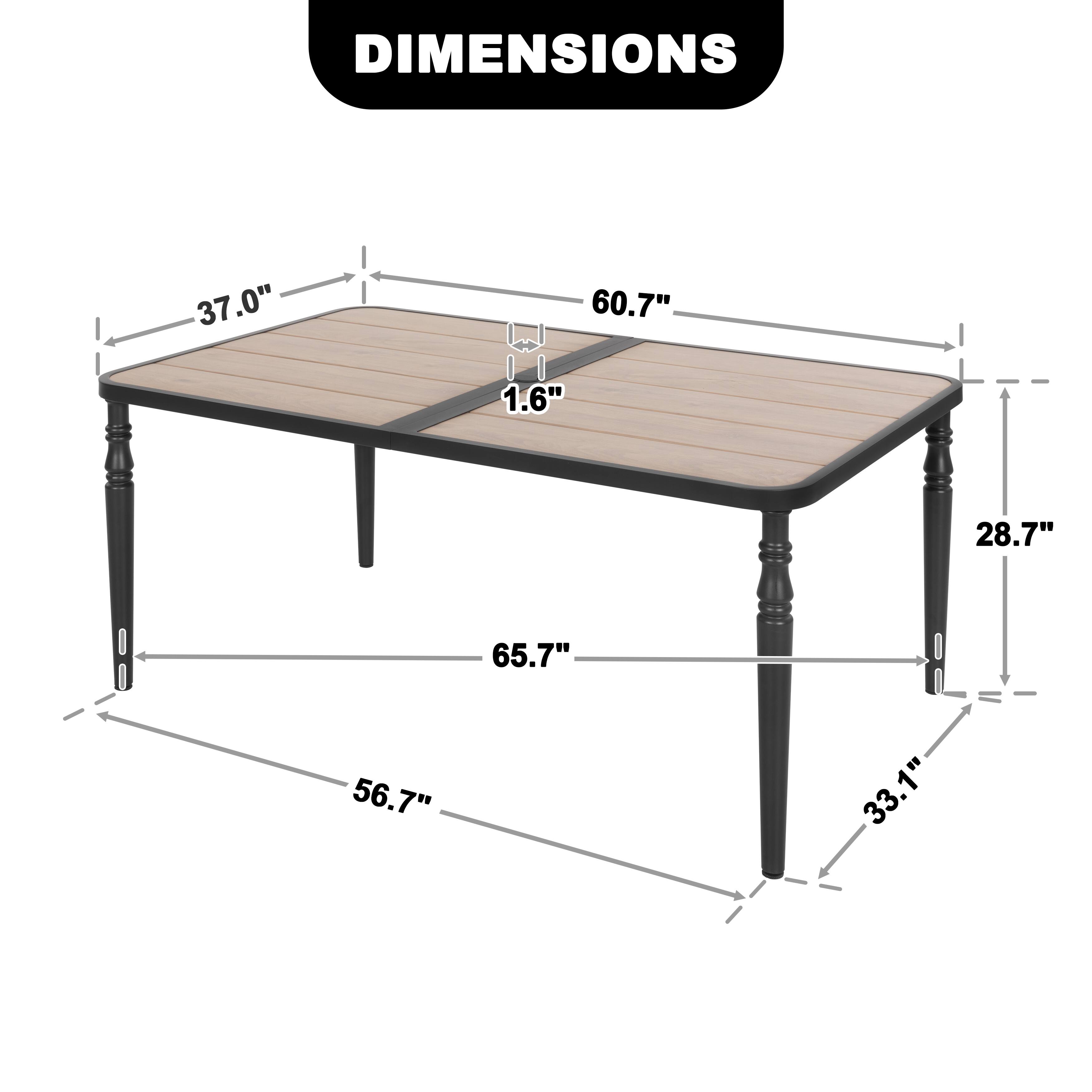 DIMENSIONS  
37.0" x 60.7" x 1.6"  
8B 28.7" x 65.7"  
OE 56.7" x 33.1"