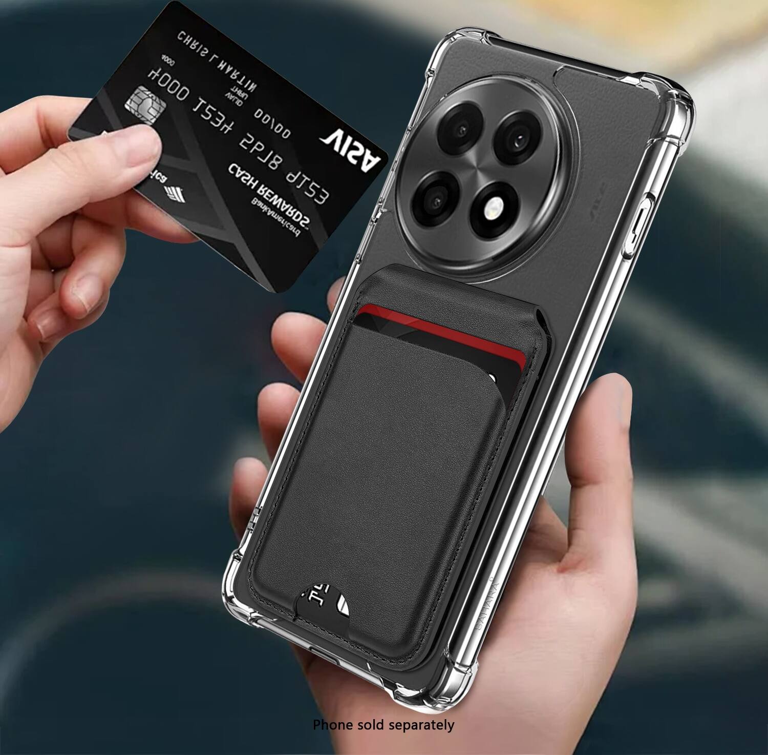 "Chris 1000 H000 ITR HM ATO T53H 00/00 ica CASH 2PJ8 VISA 11 REWARDS JT53 Phone sold separately."