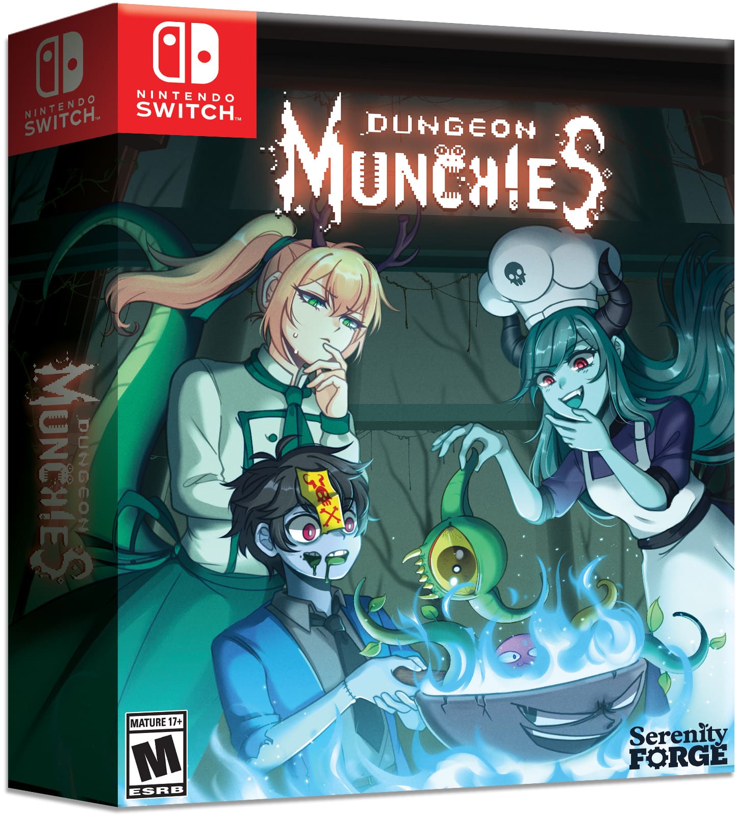 Front. PM Studios - Dungeon Munchies.