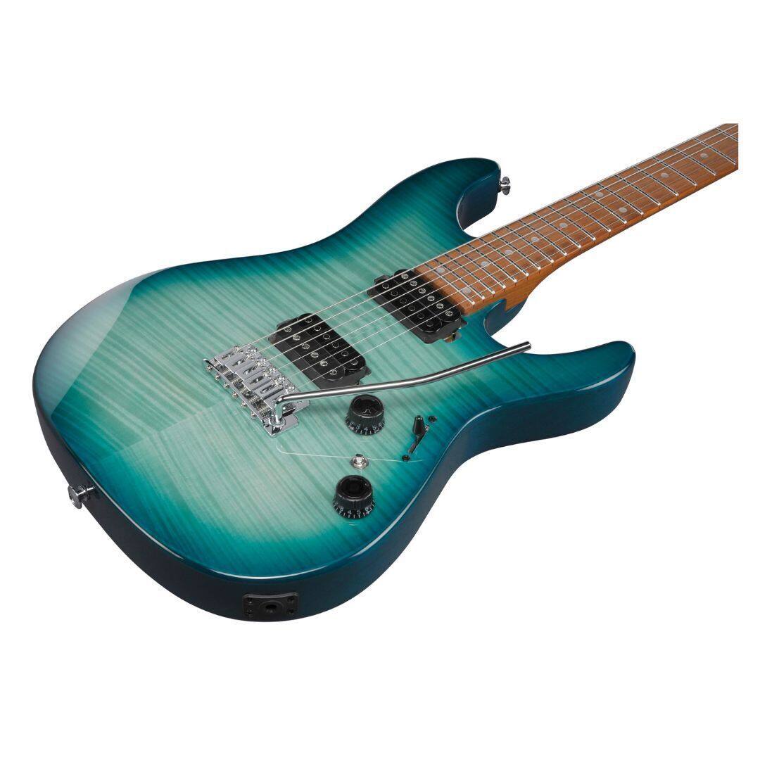 Angle. Ibanez - Ibanez AZ Standard 6str Electric Guitar  HH- Violin Sunburst.