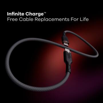 Infinite Charge™  
Free Cable Replacements For Life