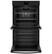 Alt View 11. GE - 30" Built-In Electric Convection Double Wall Oven with No Preheat Air Fry - Black.