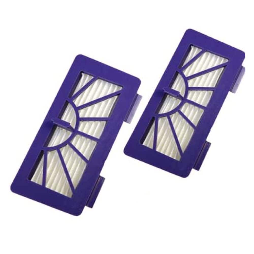 HQRP - 2-Pack Vacuum Filter Replacement for Neato XV-11 XV-12 XV-14 XV-15 XV-21 XV-25 Botvac XV Signature Robot, 945-0048