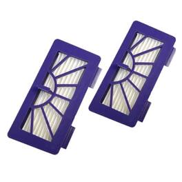 HQRP - 2-Pack Vacuum Filter Replacement for Neato XV-11 XV-12 XV-14 XV-15 XV-21 XV-25 Botvac XV Signature Robot, 945-0048