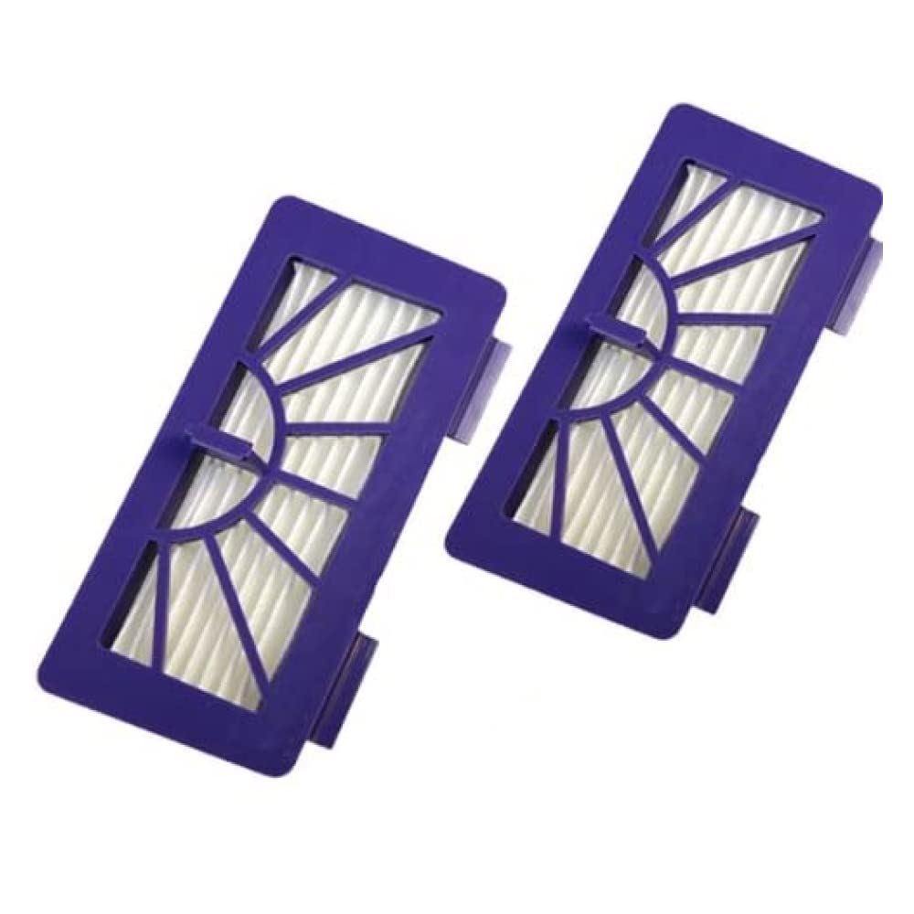 Front. HQRP - HQRP 2-Pack Vacuum Filter Replacement for Neato XV-11 XV-12 XV-14 XV-15 XV-21 XV-25 Botvac XV Signature Robot, 945-0048.