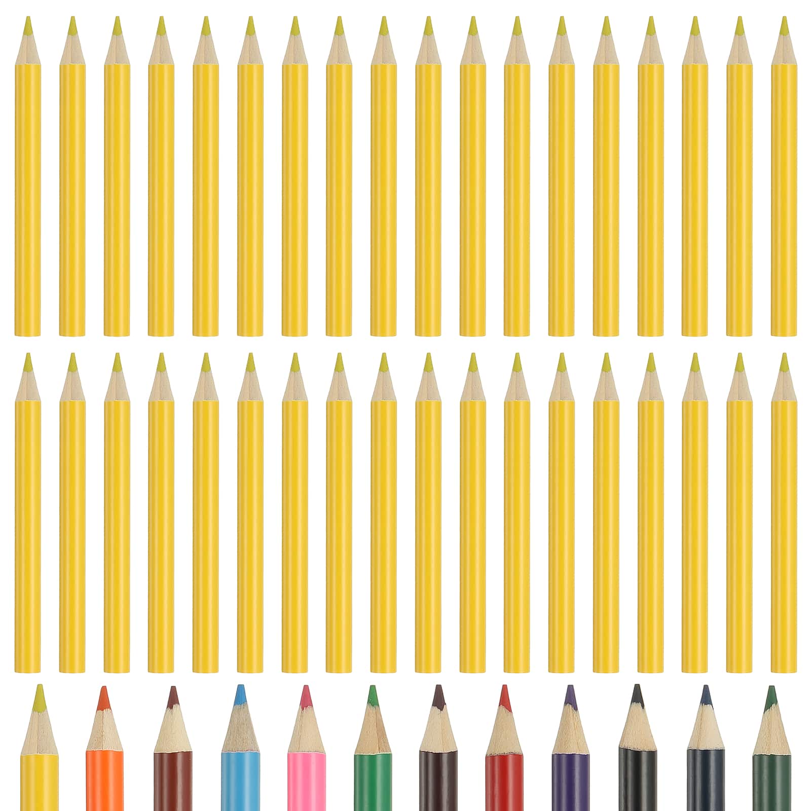 Unique Bargains - Colored Pencils, Cute Oil-Based Drawing Pencils for Adult Coloring, Artists, Beginners, 36pcs - Lemon Yellow price history on PriceWatchPro