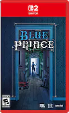 2 NINTENDO SWITCH. BLUE PRINCE R EVERYONE 10+ E 10+ ESRB RAW FURY iam8bit