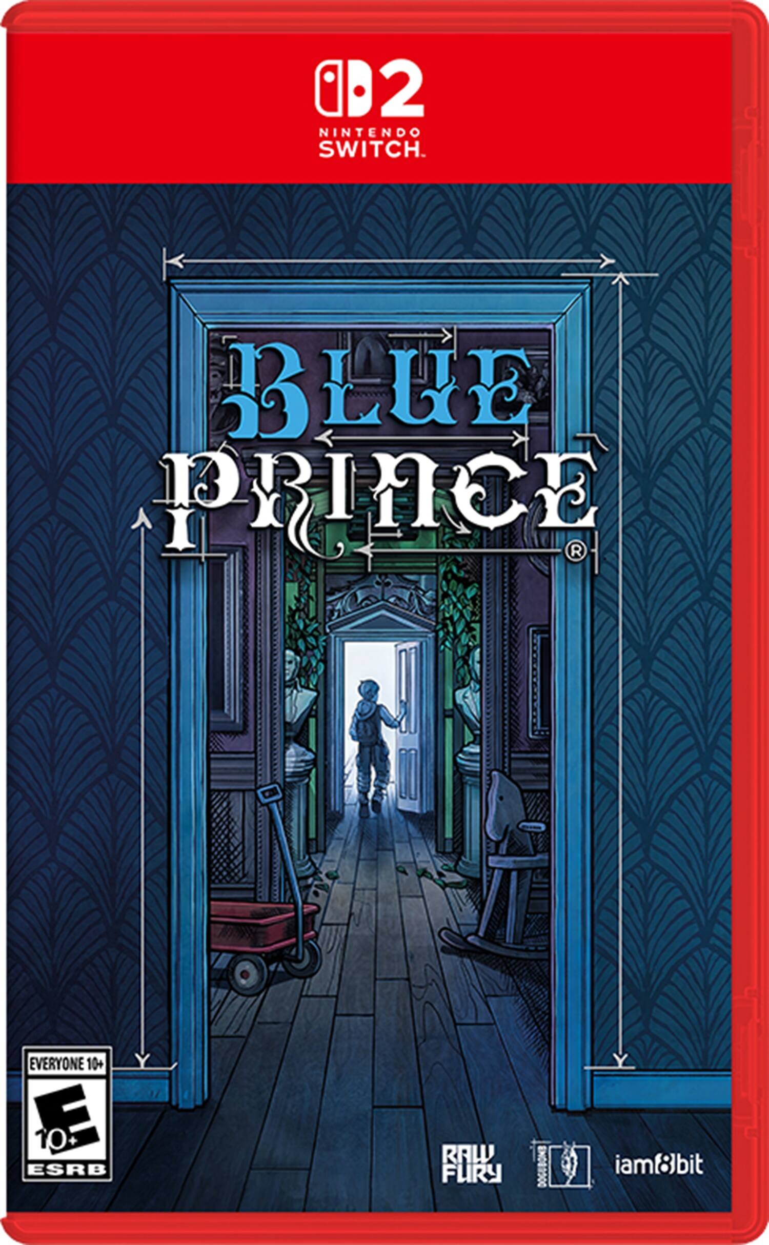 2 NINTENDO SWITCH. BLUE PRINCE R EVERYONE 10+ E 10+ ESRB RAW FURY iam8bit - E10+ (Everyone 10+)