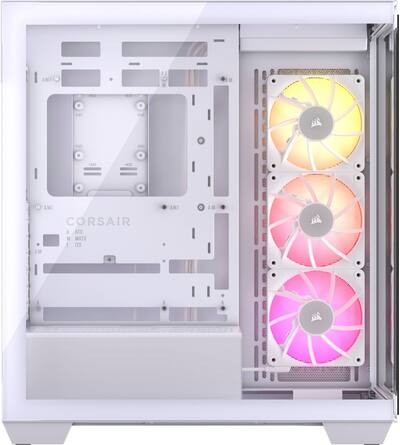 gon gonCORSAIR iCUE LINK 3500X RGB CORSAIR iCUE LINK 3500X RGB Mid-Tower ATX Desktop CC-9011280-WW