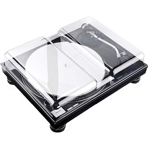 Decksaver - Turntable Cover for Technics SL-Series / Pioneer DJ PLX-Series DS-PC-SL1200 - Smoked|Clear transparency