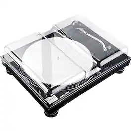Decksaver - Turntable Cover for Technics SL-Series / Pioneer DJ PLX-Series DS-PC-SL1200 - Smoked|Clear transparency