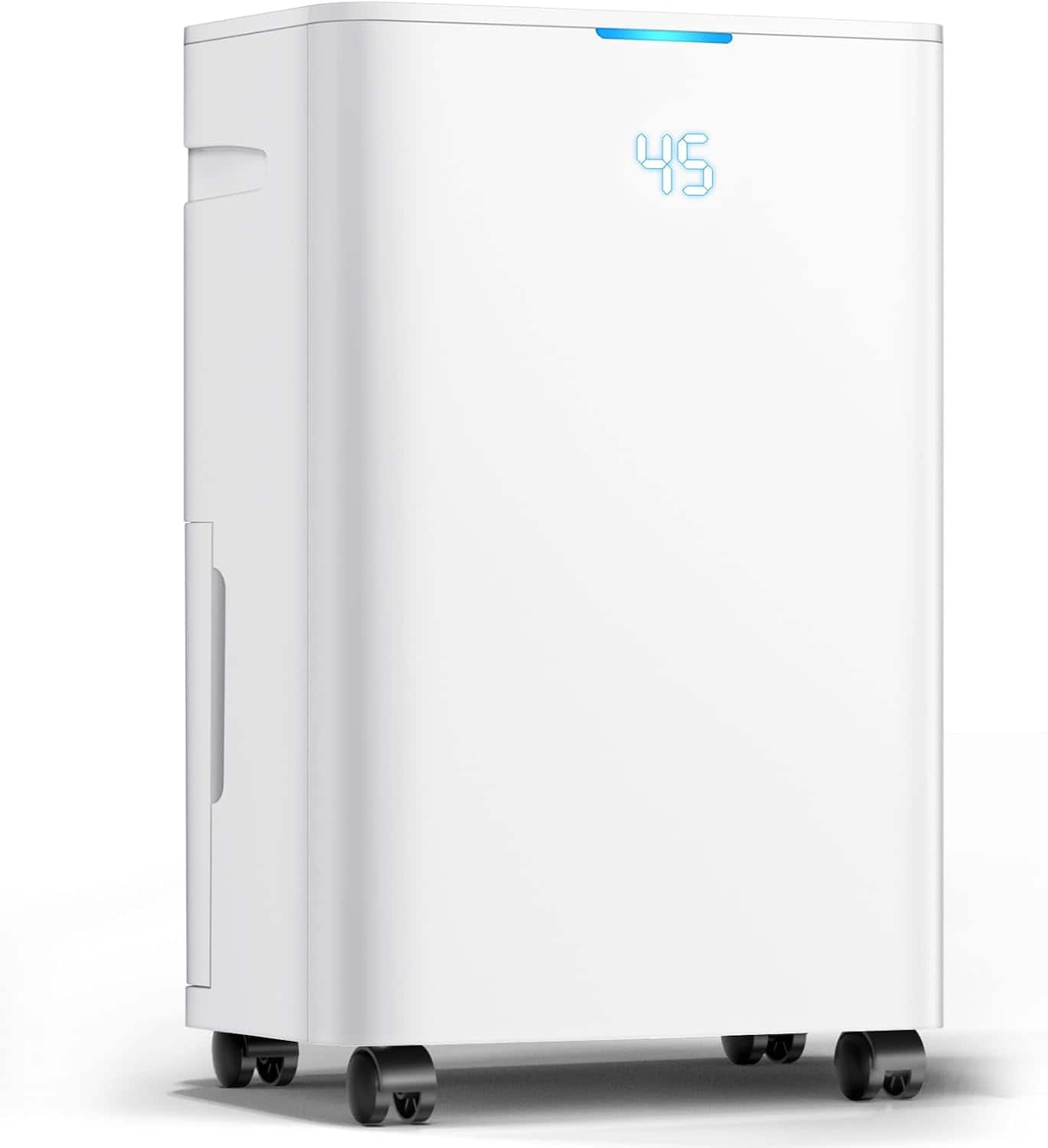 Tolife - V2 Compressor Dehumidifier with Humidity Control and Drain Hose - White
