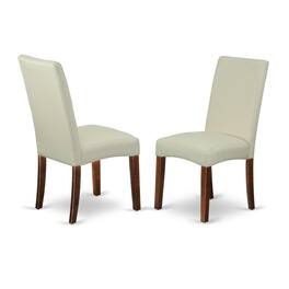 East West Furniture - Dining Chair Mahogany - Brown