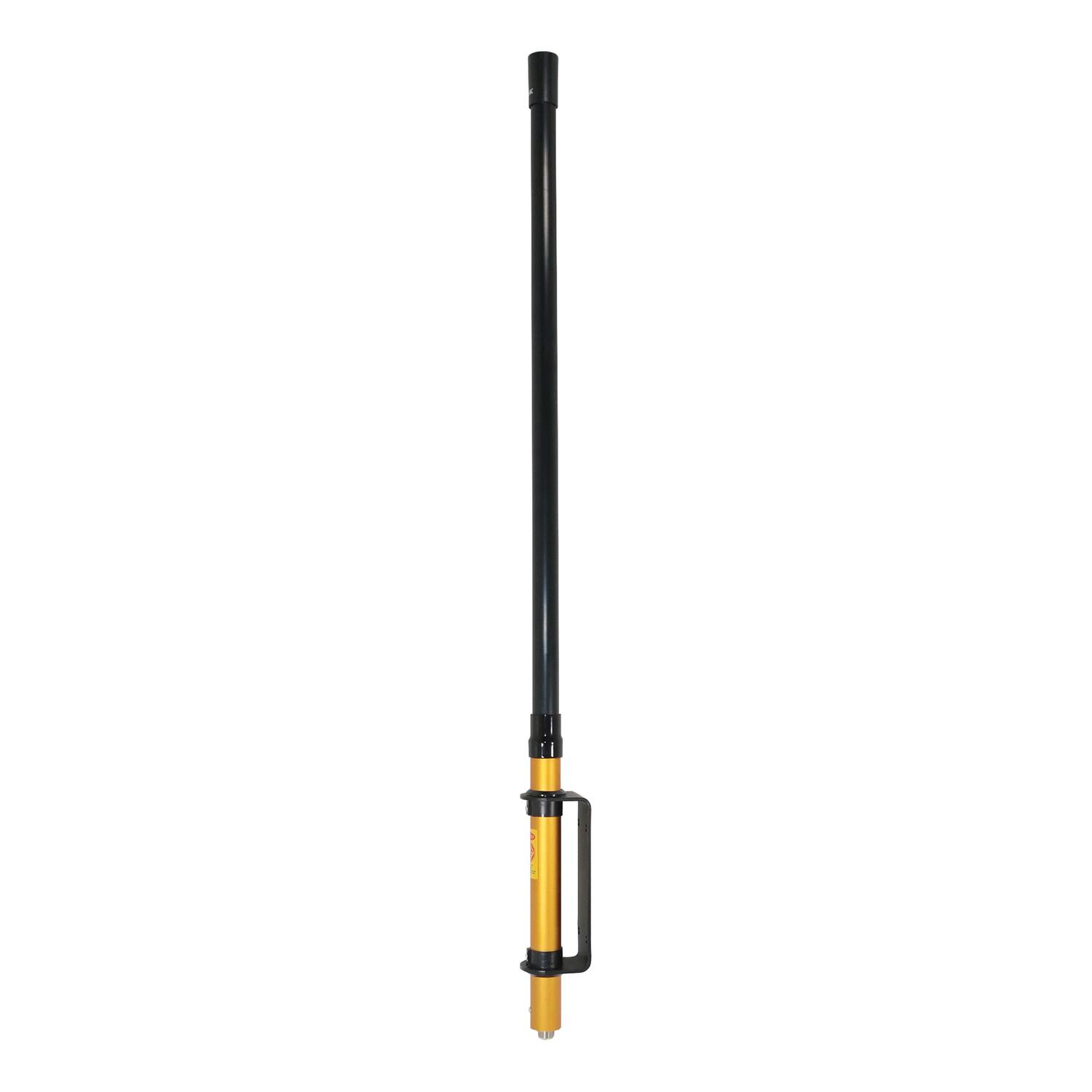 Front. Tram - Tram 1499 500-watt 26 Mhz To 30 Mhz No-ground Mini Cb Base Antenna For Vehicle, Mast, Or Attic Mounting, 1499 - Black.