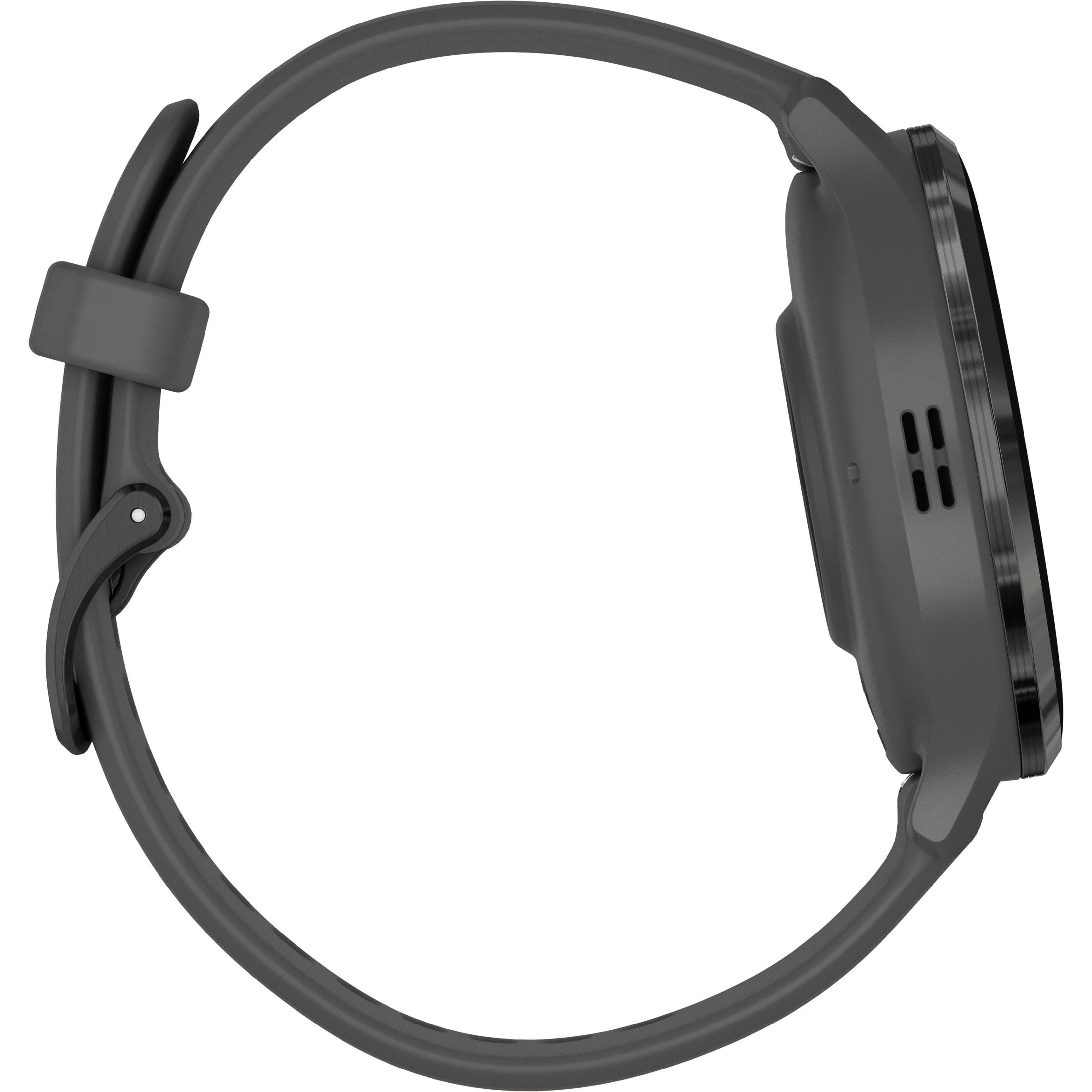 Alt View 5. Garmin - Venu 3S GPS Smartwatch 41 mm Fiber-reinforced polymer - Stainless Steel and Pebble Gray.