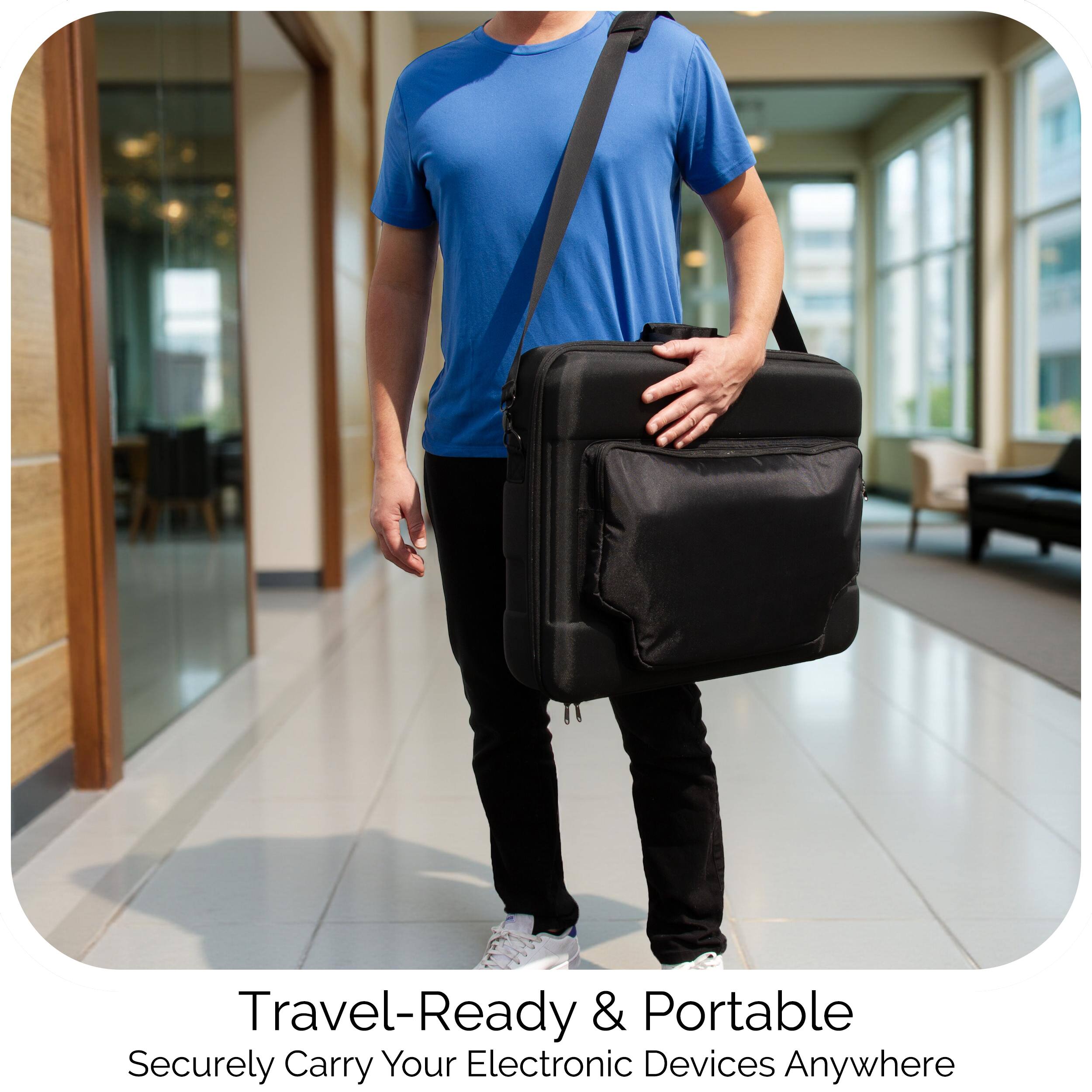 Travel-Ready & Portable  
Securely Carry Your Electronic Devices Anywhere