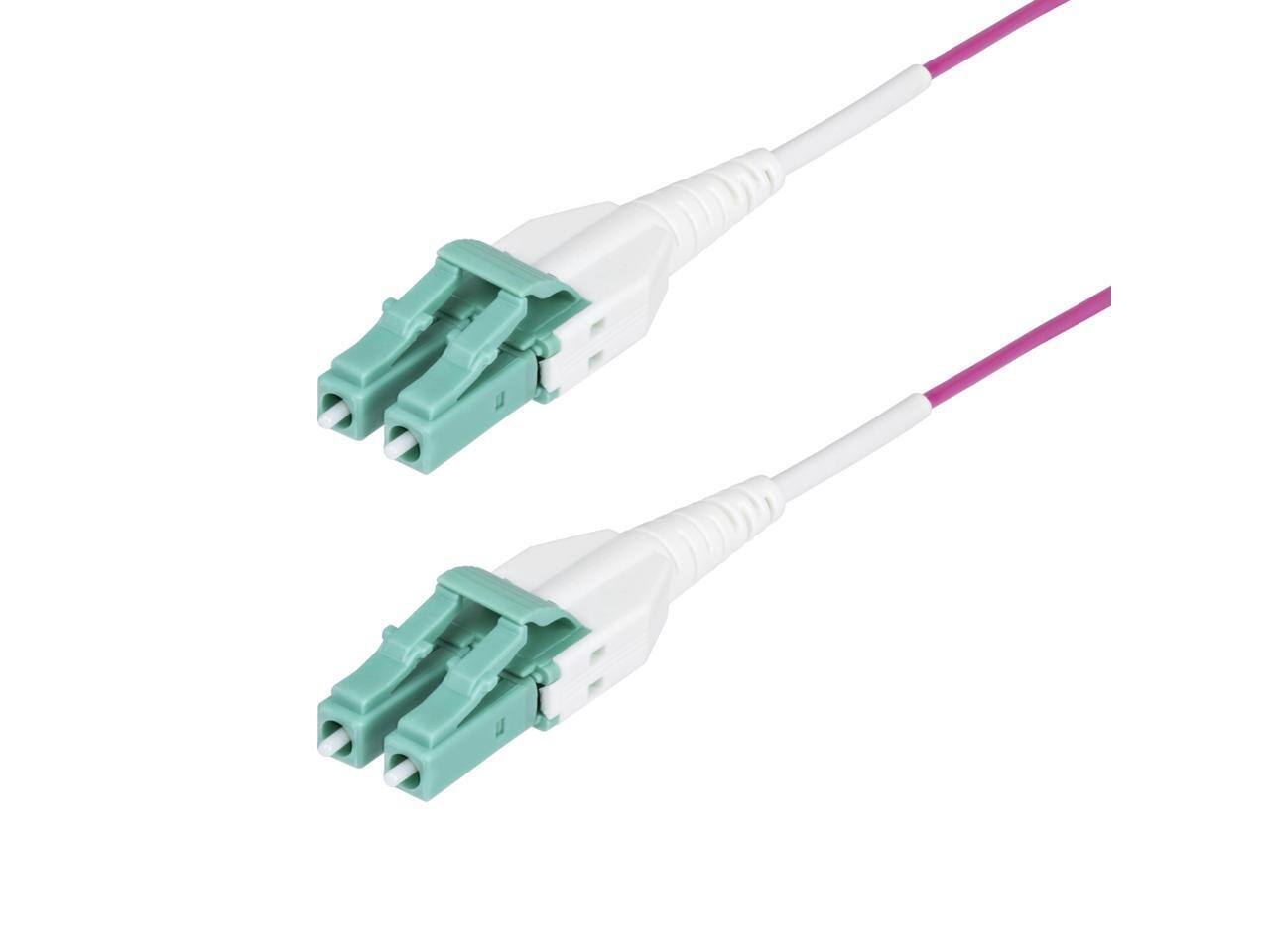 Alt View 5. StarTech.com - StarTech 2m LC to LC UPC OM4 Multimode Fiber Cable 50/125 100G OFNR.