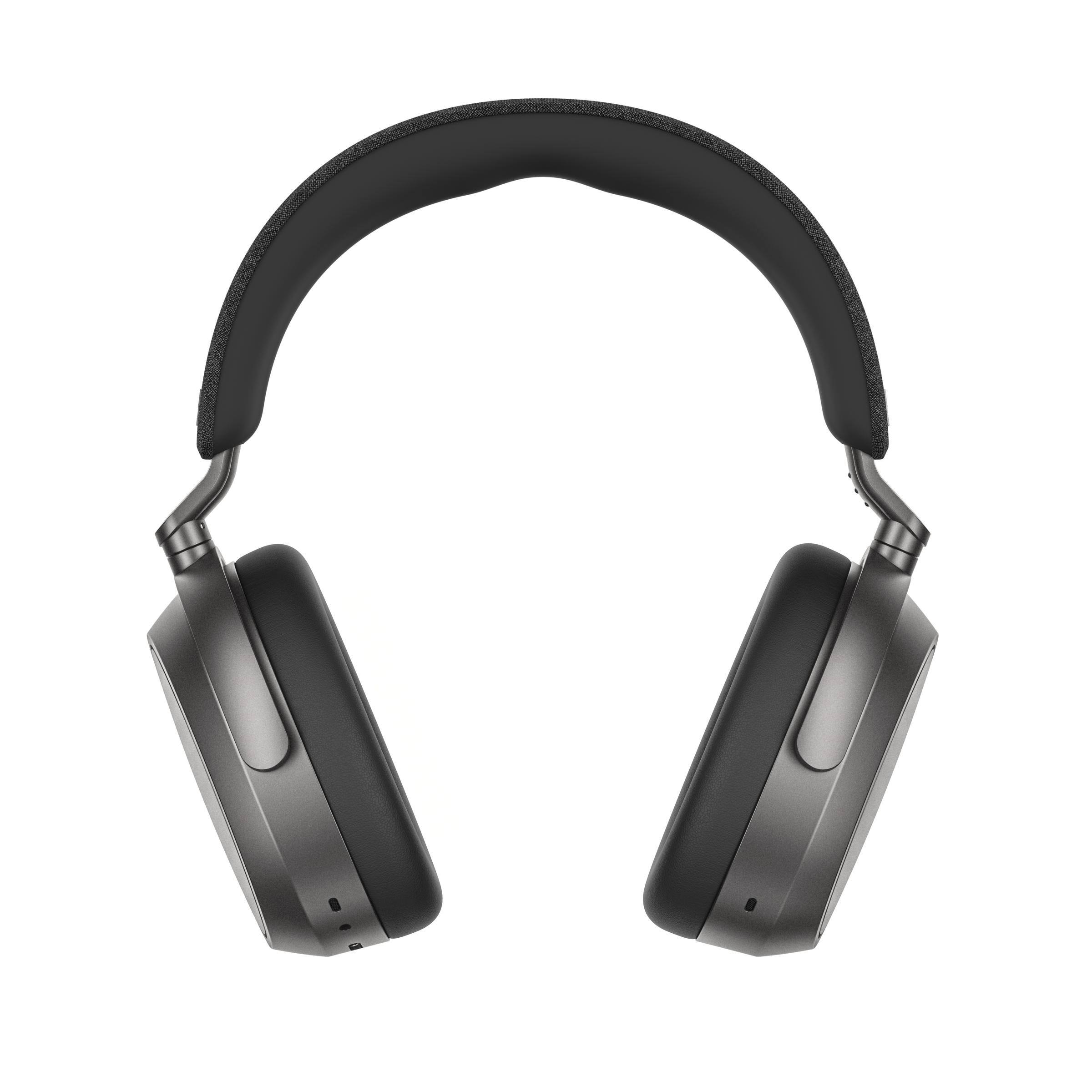 Alt View 1. Sennheiser - Sennheiser - MOMENTUM 4 Wireless Adaptive Noise-Canceling Over-The-Ear Headphones - Graphite.