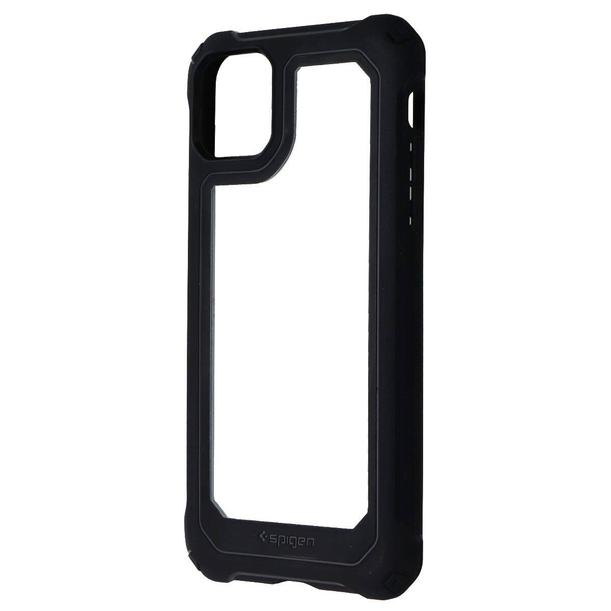 Spigen - Gauntlet Series Case for Apple iPhone 11 Pro Max - Carbon /Clear - Black