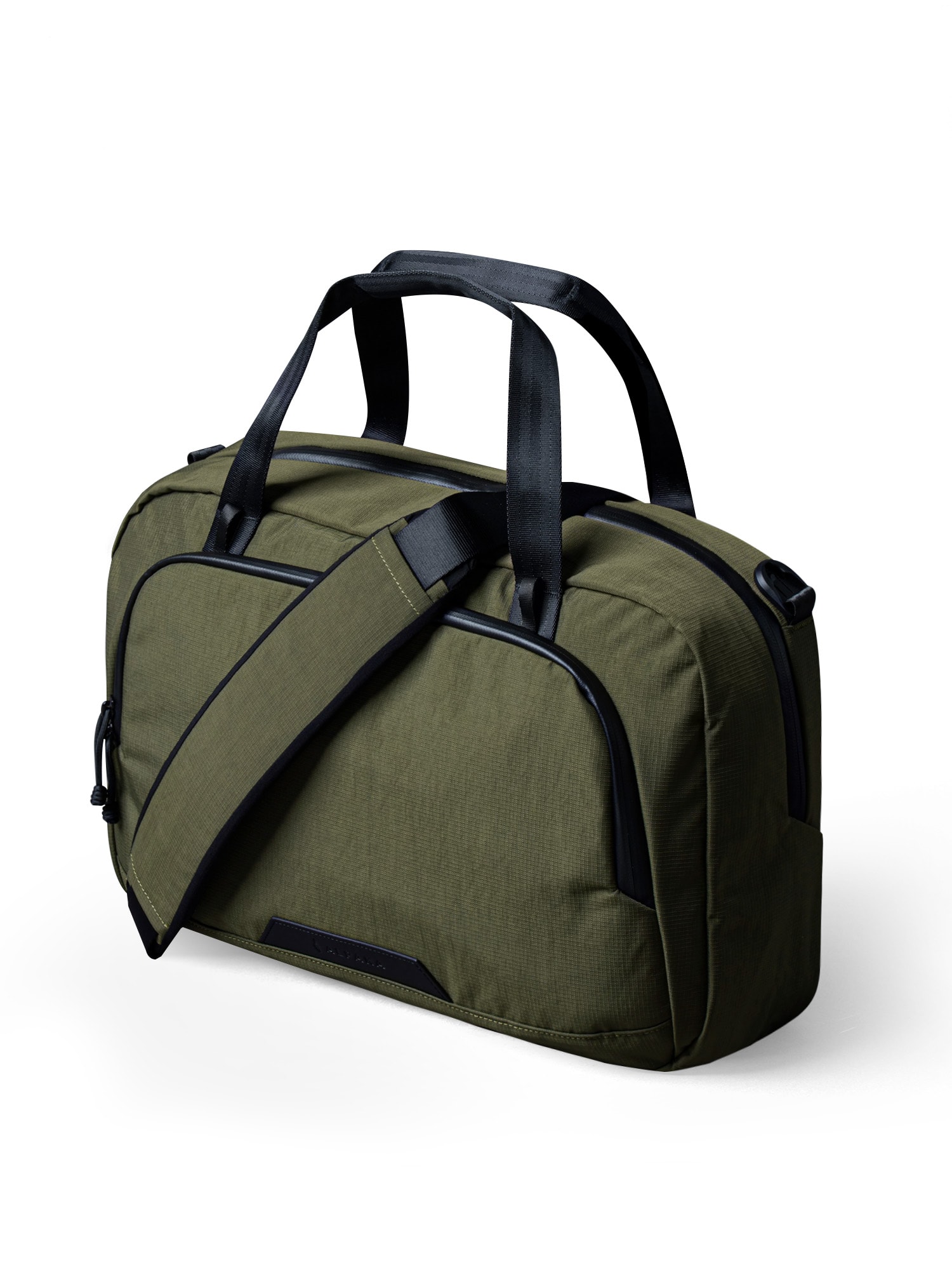 ALPAKA - Bravo Brief 16 Inch Laptop Briefcase,Messenger Bag for Men and Women, Business Shoulder Bag for Work Travel - Green Axoflux 400D Ripstop Nylon