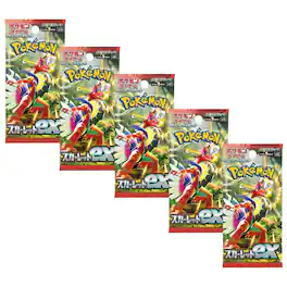 Pokémon - TCG SV1S Scarlet & Violet Scarlet Ex Booster Pack | 5-Pack (Japanese Version)
