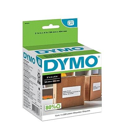 30333 LW X 104 mm 4 In I 54 mm 2 1 In x DYMO DYMO T DYMO n T in x 4 in 2 14 . 104 mm 54 mm  Peachose Adanta GA 80% Esquettes Etiquetas Labels I 1x 220 Cont: