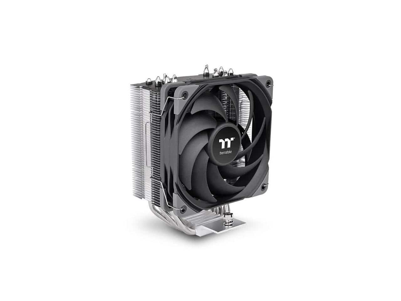 Thermaltake - UX500 CPU Cooler, 5x6mm Cu Pipes, 120mm PWM Fan, 260W TDP, Intel/AMD - Black