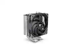 Front. Thermaltake - Thermaltake UX500 CPU Cooler, 5x6mm Cu Pipes, 120mm PWM Fan, 260W TDP, Intel/AMD, Black - Black.
