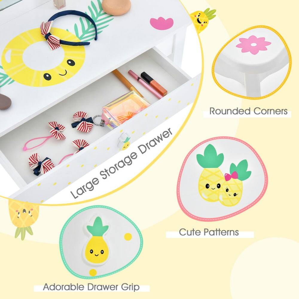 Drawer Storage Large Rounded Corners Cute Patterns Adorable Drawer Grip