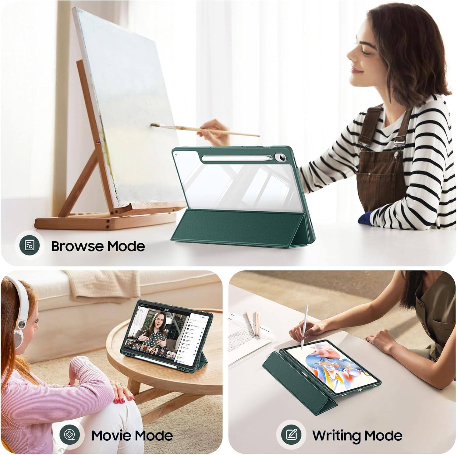 Browse Mode  
Movie Mode  
Writing Mode