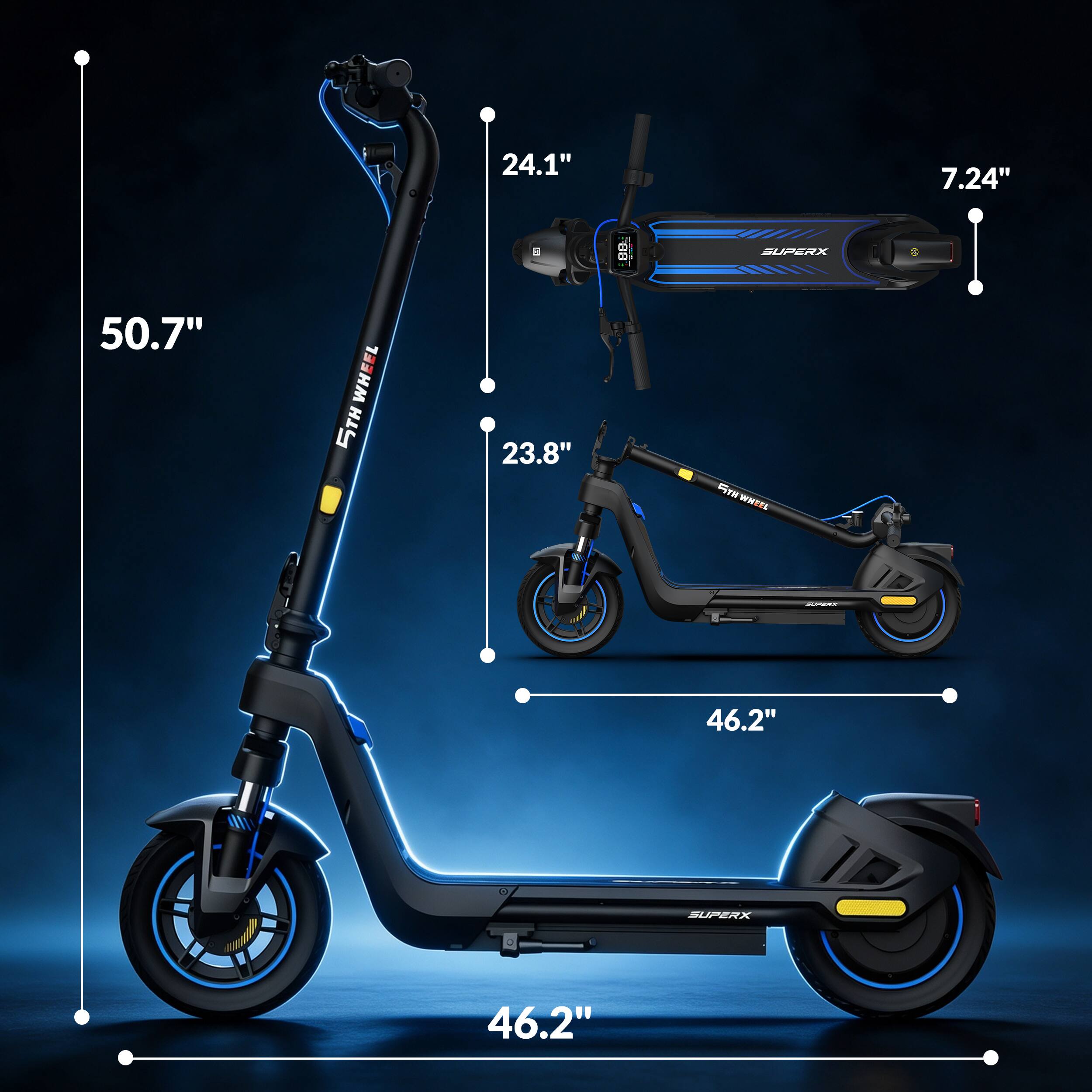 24.1"  
7.24"  
50.7"  
23.8"  
46.2"  
46.2"