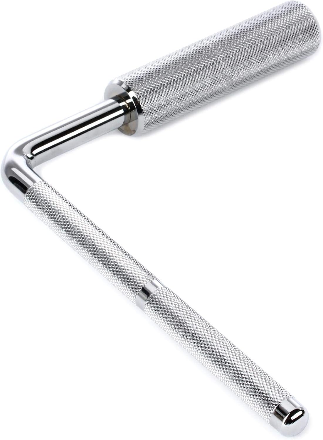 Angle. Gibraltar Hardware - 12.7mm Super L-Rod Tom Arm, Heavy Duty 6" Arm with 3.75" Knurled Mounting Area & Oversized Clamp Section.