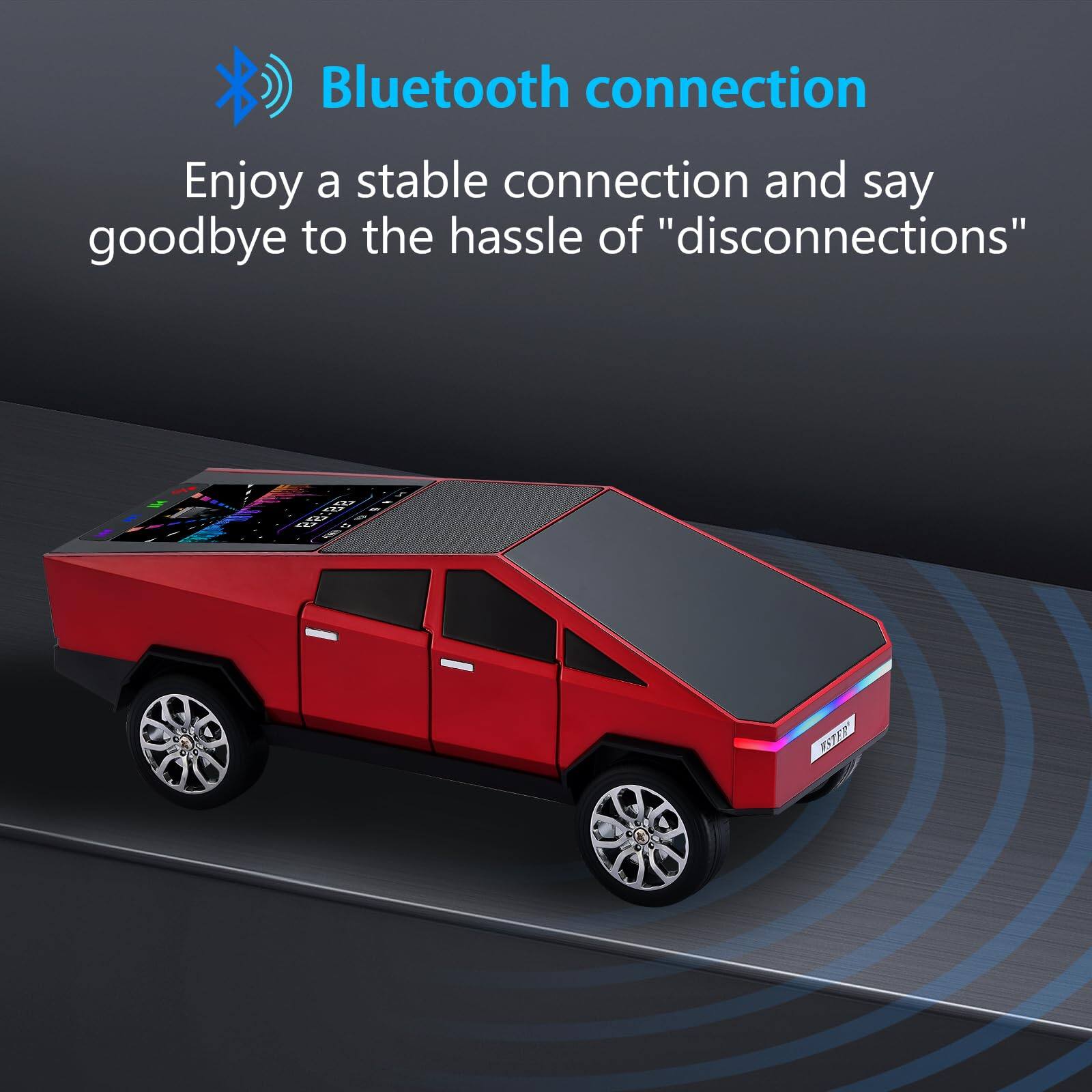 Bluetooth connection

Enjoy a stable connection and say goodbye to the hassle of "disconnections"