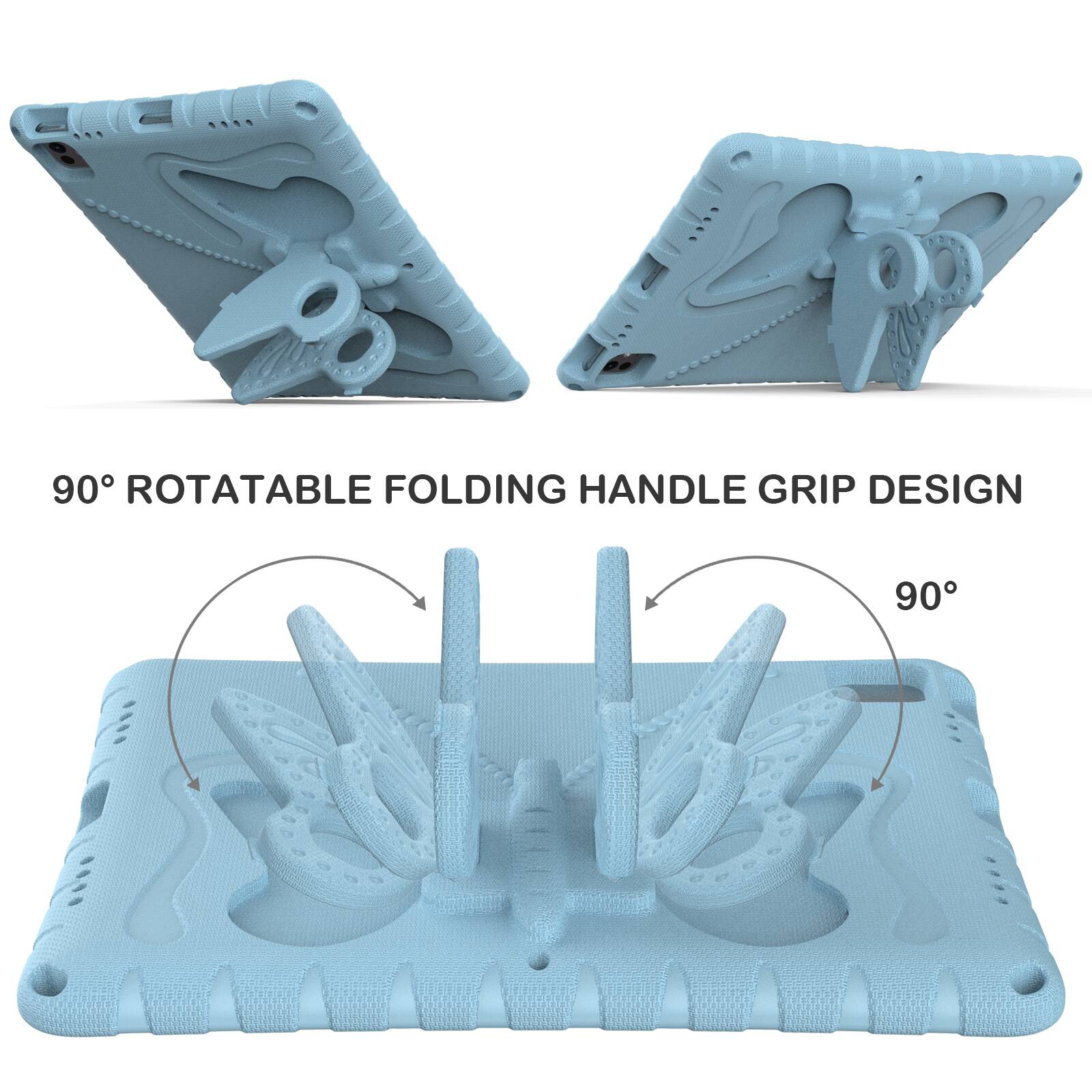 90° ROTATABLE FOLDING HANDLE GRIP DESIGN