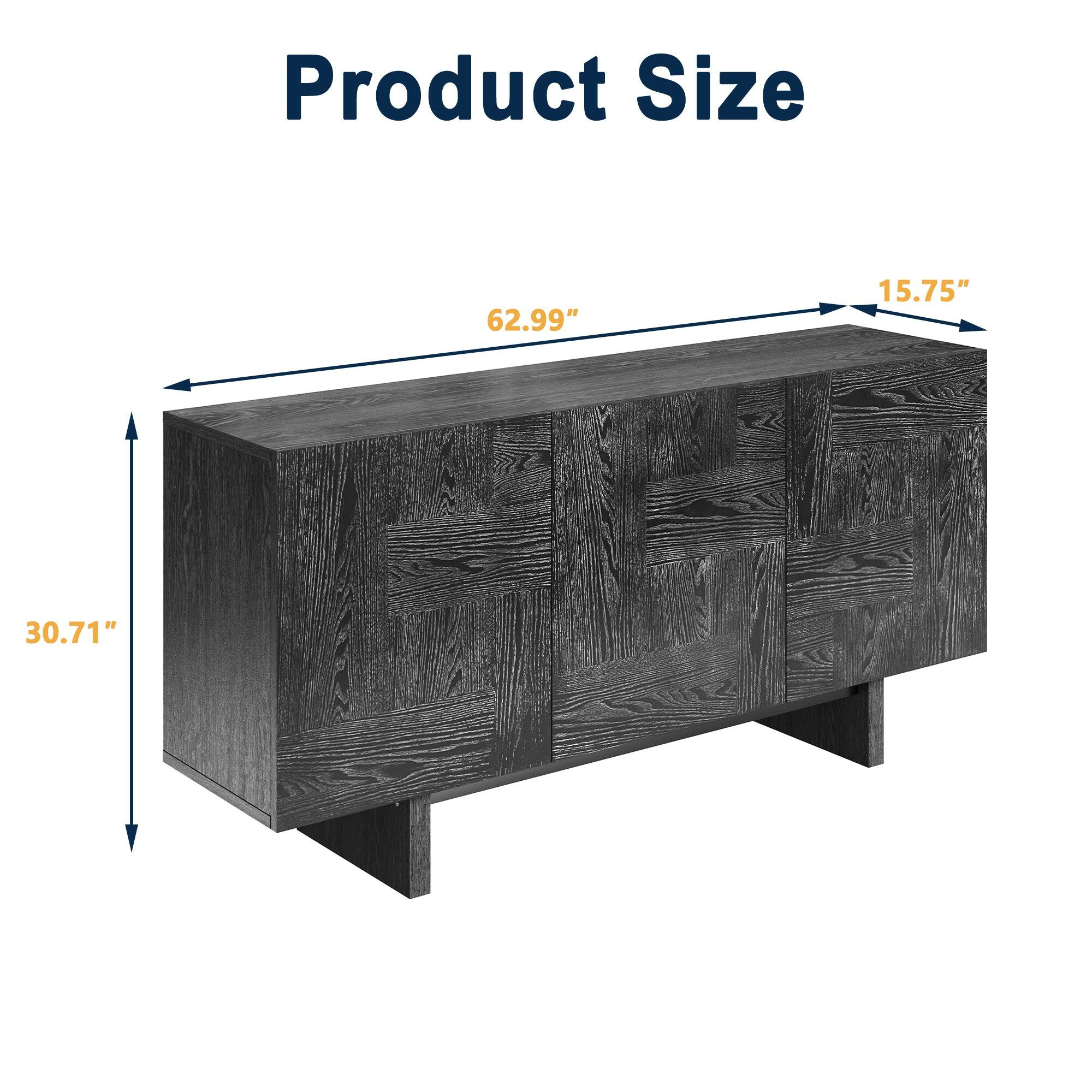 Product Size  
62.99" x 15.75" x 30.71"