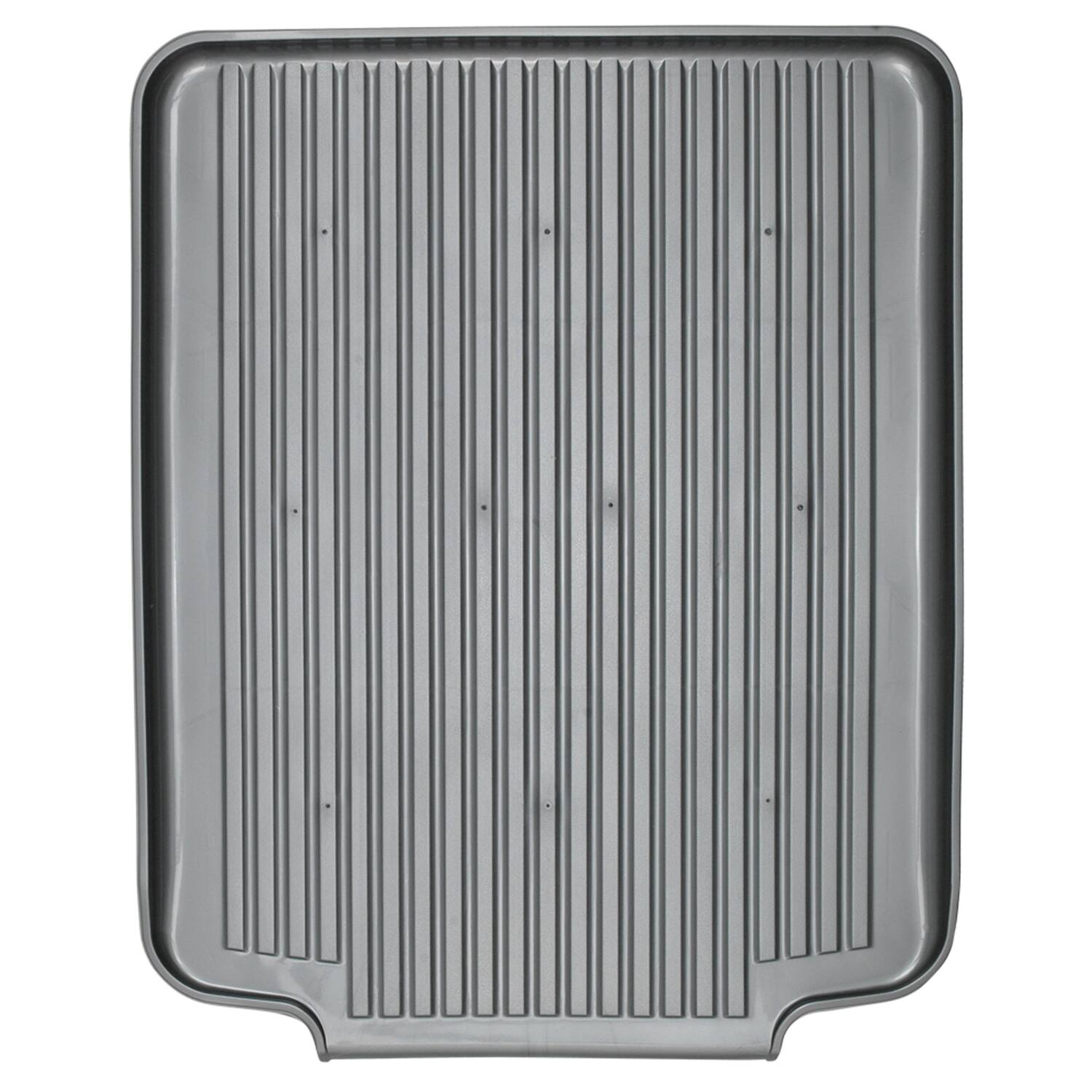 Front. Better Houseware - Dish Drain Board Metallic - Metallic.