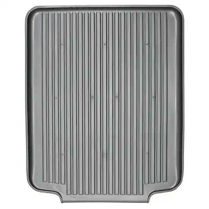 Front. Better Houseware - Dish Drain Board Metallic - Metallic.