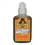INCREDIBLY STRONG GORILLA
100% TOUGH
Original GORILLA GLUE
Bonds Virtually Everything
Bonds: Wood, Stone, Metal, Ceramic, Foam, Glass & More!