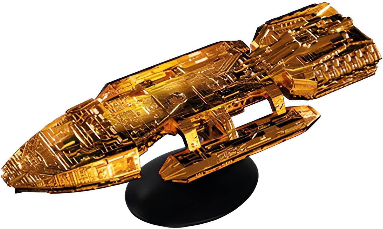 PopMarket - Battlestar Galactica - Limited Edition Gold Classic Galactica Gold Die-Cast 10.5" Ship - COLLECTIBLES - Multicolor