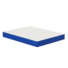 Nautica - Refresh 8" Hybrid Mattress - WHITE/BLUE