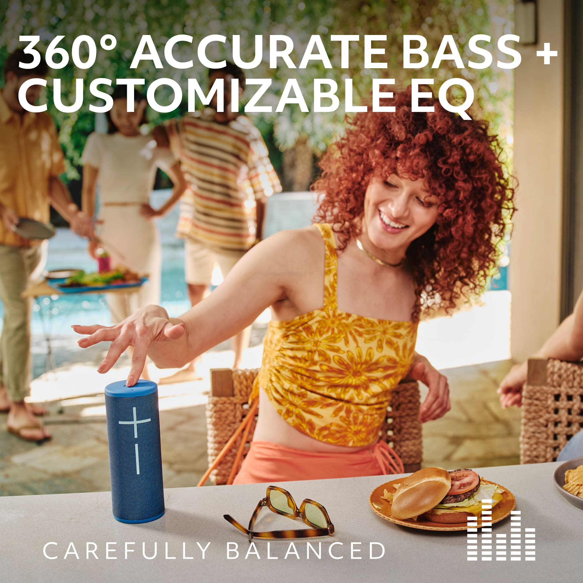 360 Accurate Bass + Customizable EQ + Carefully Balanced