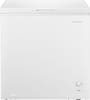 Front. Insignia™ - 7 Cu. Ft. Garage-Ready Chest Freezer - White.