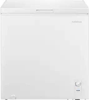 Insignia™ - 7 Cu. Ft. Garage-Ready Chest Freezer - White