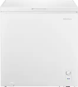 Insignia™ - 7 Cu. Ft. Garage-Ready Chest Freezer - White