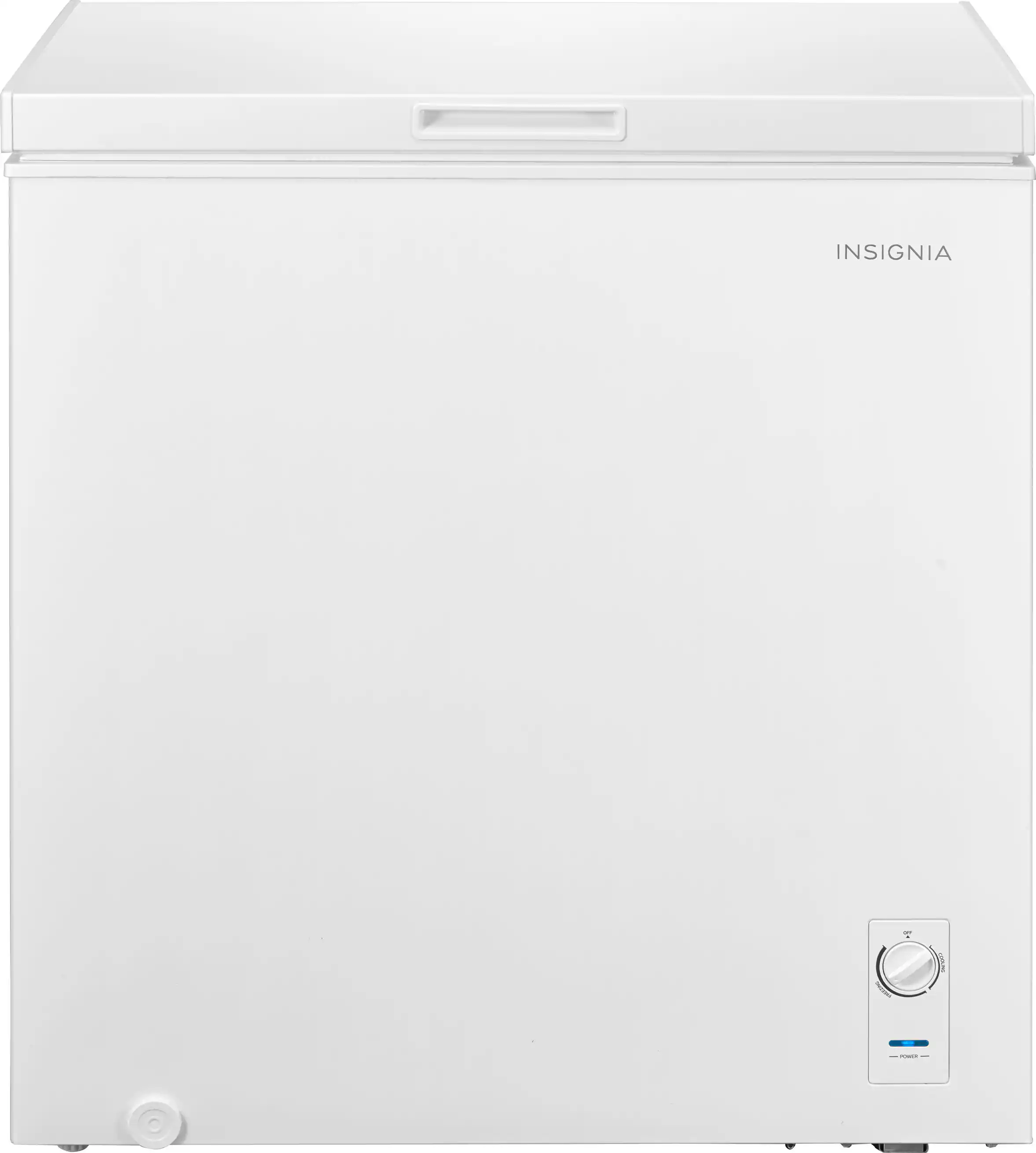 Insignia™ - 7 Cu. Ft. Garage-Ready Chest Freezer - White