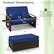 Product Dimensions:
- 2.2"
- 14"-35"
- 6"
- 21.5"
- 65"
- 29"-43.5"
- 47"
- 4"
- 12"
- 21.5"
- 42"
Weight Capacity:
- Loveseat: 800 lbs
- Ottoman: 800 lbs