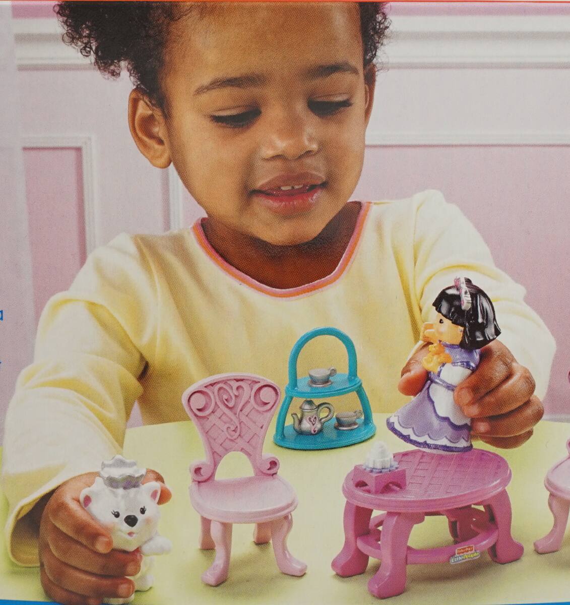 Alt View 3. Fisher Price - Fisher-Price World of Little People Sonya Lee and Her Royal Tea Party - Multi.