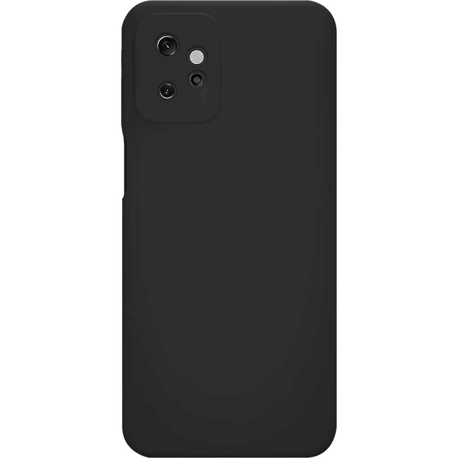 Front. SaharaCase - Silicone Series Case for Motorola G Power (2023) - Black.